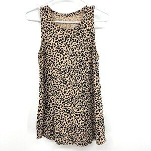 Apt 9 Lot of 2 Animal Print Tops Tank and T-Shirt Women's Small